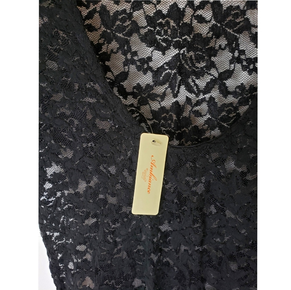 Ambience Lace black bodysuit - Picture 3 of 7